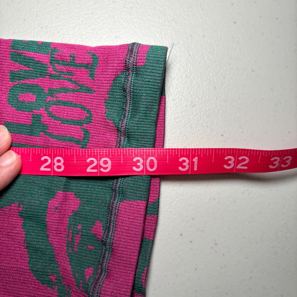 Urban Outfitters NWT Out From Under Graphic Pink Teal Cut Out Mini Dress Medium - Picture 12 of 12